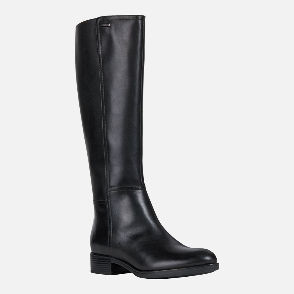 Bottes Geox Felicity Abx - Noir - Femme 946721-TPM